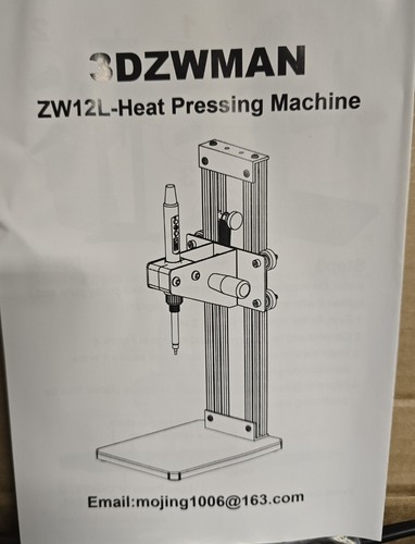 Vertical heat press machine - vertical,