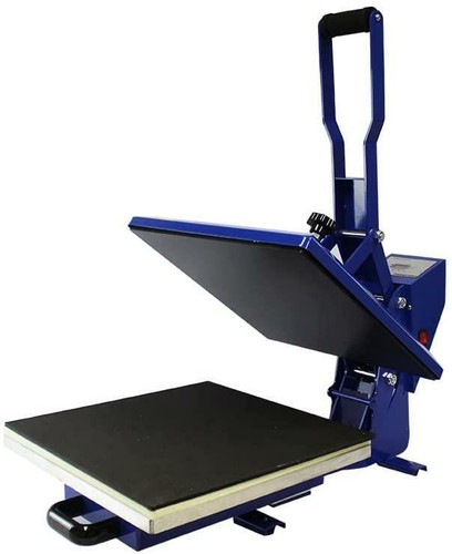 Heat press machine - with, slide