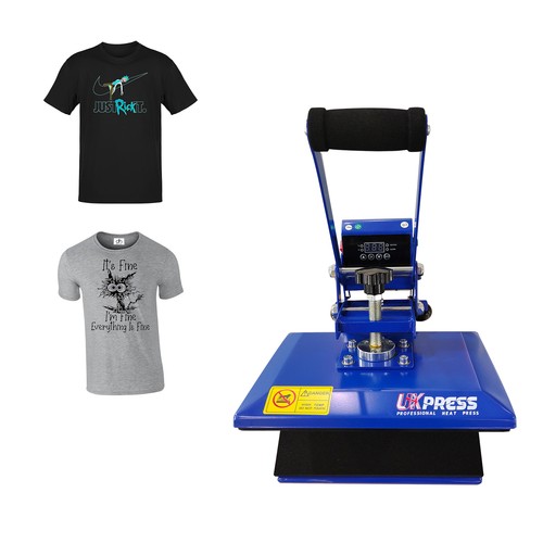 Clam heat press - press, machine