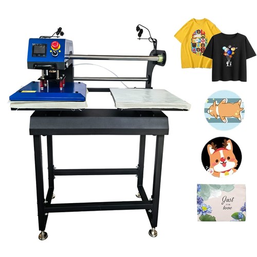 Heat press machine dual plate - press,