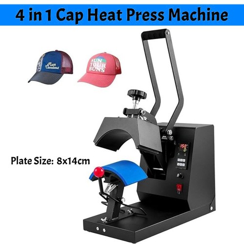 Cap heat press machine - press, 8x14cm
