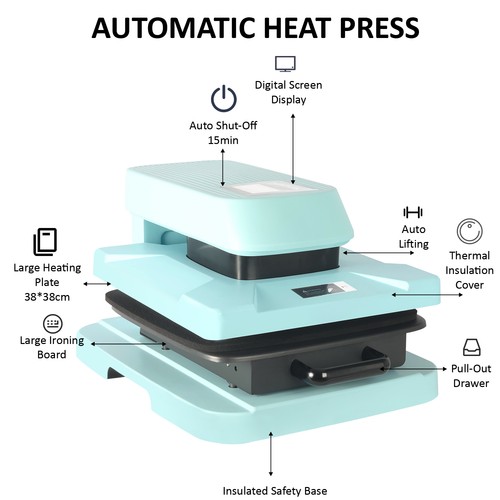 Auto heat press - heat,